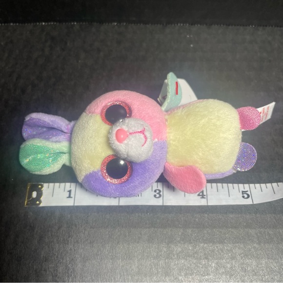 GREAT ADD ON BNWT TY BASKET BEANIES BLOOM BUNNY 5” - Picture 6 of 6